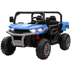 12V 2 Seater Kids Electric Ride-On Car with Electric Bucket, Remote Control