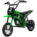 24V Electric Motorbike with Twist Grip Throttle, Music, Horn, 12" Pneumatic Tyres, 16km/h Max Speed