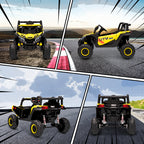 12V Kids Ride On Car with Remote Control, Kids Electric Car with Suspension System, Music, for Kids 3-5 Years