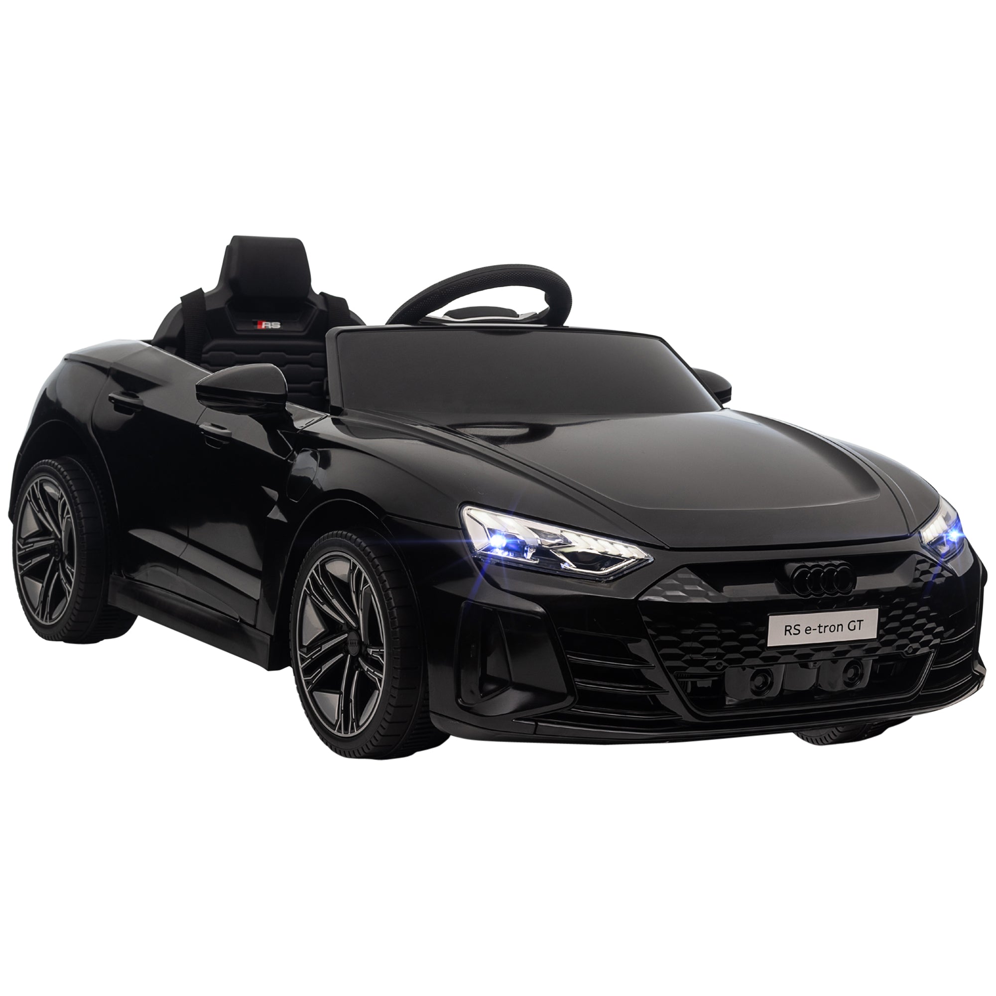 Audi Licensed 12V Kids Electric Ride-On, with Remote Control, Suspension System, Lights, Music, Motor