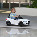 12V BMW Licensed Kids Car, with Easy Transport, Remote Control, Suspension, Music, Horn, LED Lights
