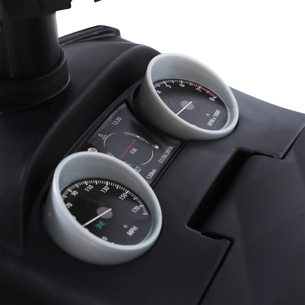 3-in-1 Ride On Car Foot To Floor Slider Toddler w/ Horn Steering Wheel NO POWER Manual Under Seat Storage Safe Design for 1-3 Year Old