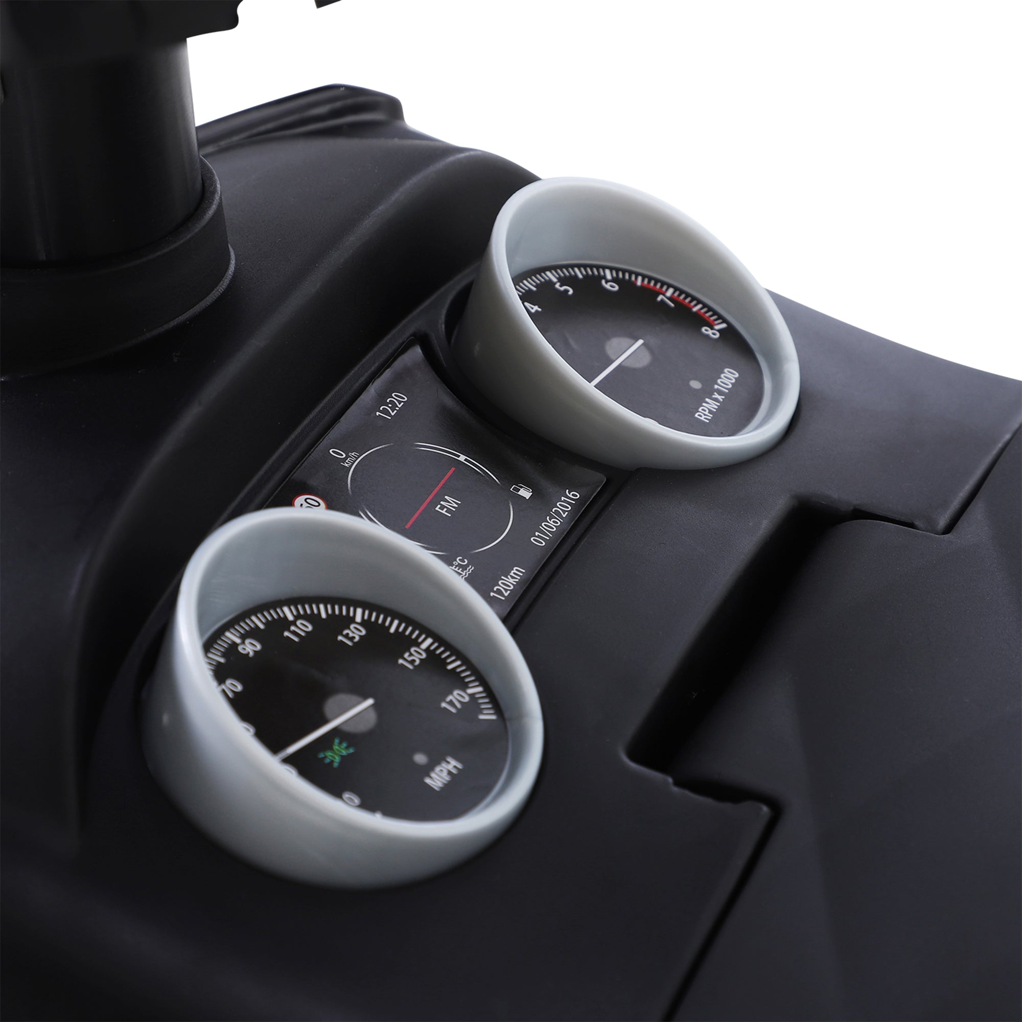 3-in-1 Ride On Car Foot To Floor Slider Toddler w/ Horn Steering Wheel NO POWER Manual Under Seat Storage Safe Design for 1-3 Year Old