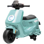 6V Ride on Motorbike, Kids Electric Motorbike w/ Headlights, Music, Training Wheels, for Ages 18-36 Months