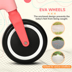 Baby Balance Bike, with Adjustable Seat, for 1.5-3 Years