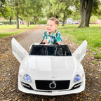 Kids Electric Car Kids Ride on Toys W/ LED Lights