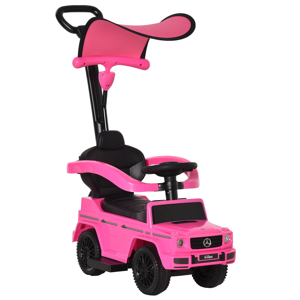 3 in 1 Kids Children Ride on Push Car Toddler Sliding Car G350 Licensed Walker Foot to Floor Slider Push-Along with Horn Steering Wheel NO POWER Manual