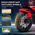 6V Honda Licensed Kids Motorcycle w/ Music, Training Wheels