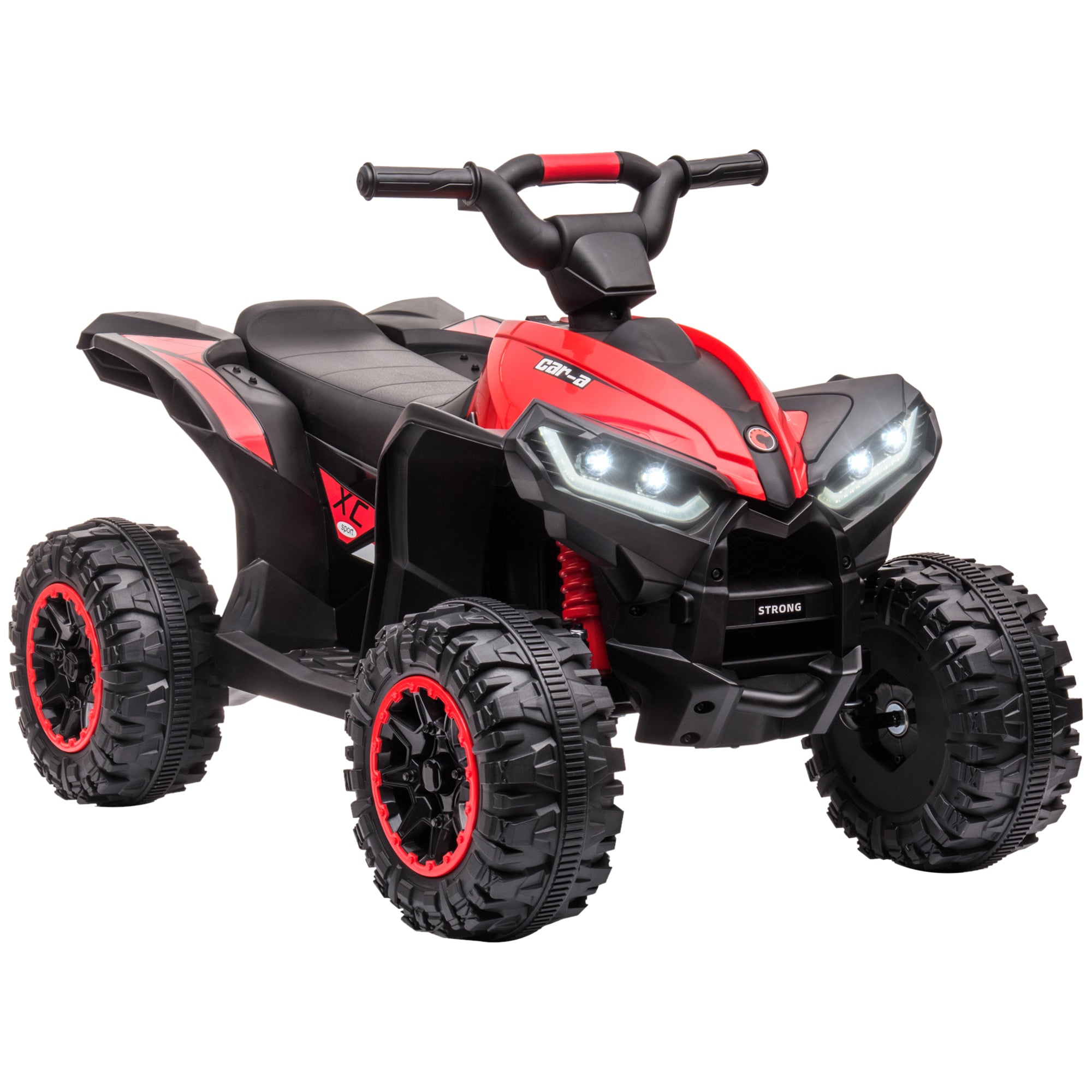 12V Ride-On Quad Bike w/ Music, Horn, for Ages 3-5 Years