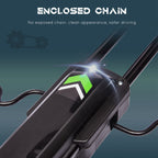 Metal Kids Pedal Go Kart with Adjustable Seat Inflatable Tyres Black