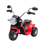 6V Kids Electric Motorbike 3 Wheels Ride On Toy with Horn Headlights Realistic Sounds for Girl Boy 18 - 36 Months