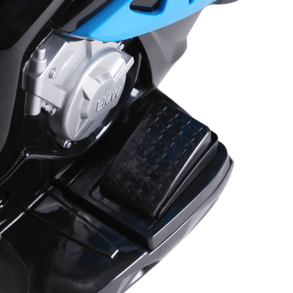 Electric Motorbike for Kids Ride on BMW Motorbike W/Headlights and Music, 6V