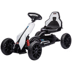 12V Electric Go-Kart for Kids, Ride-On Racing Go-Kart, with Forward and Reversing Functions, for Ages 3-8 Years