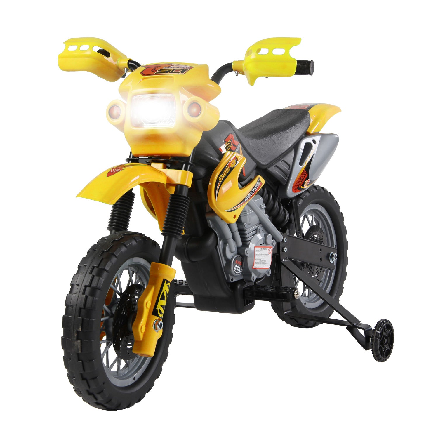 Electric Motorcycle for Kids Ride on Toys-Yellow