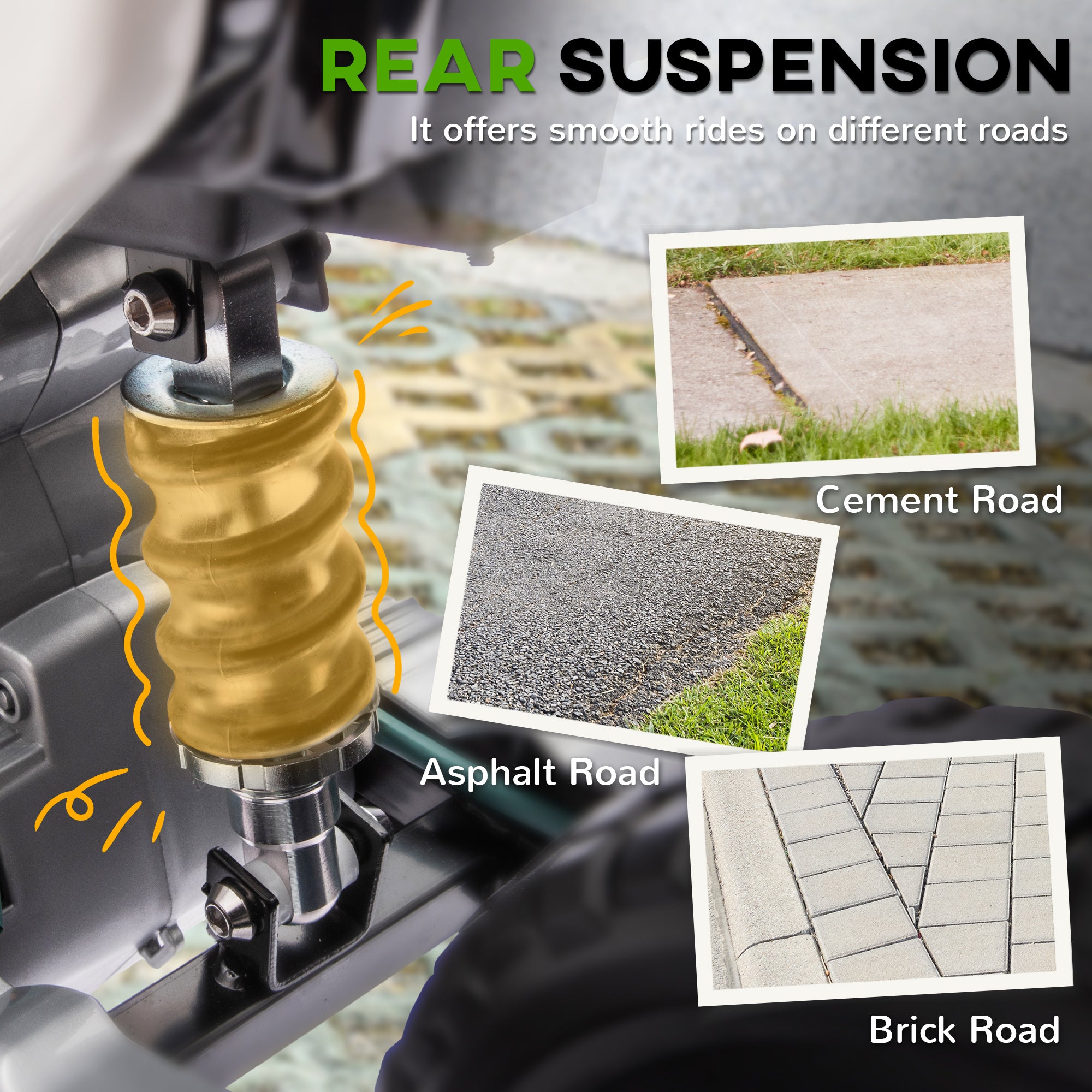 12V Kids Electric Motorbike, Kids Electric Ride on motorcycle w/ Twist Grip Throttle, Training Wheels