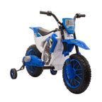 12V Kids Electric Motorcycle Ride-On, with Training Wheels, for Ages 3-6 Years