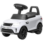 2-in-1 Land Rover Licensed 6V Kids Electric Ride On Car, Sliding Car w/ Headlights, Music, for 18-60 Months