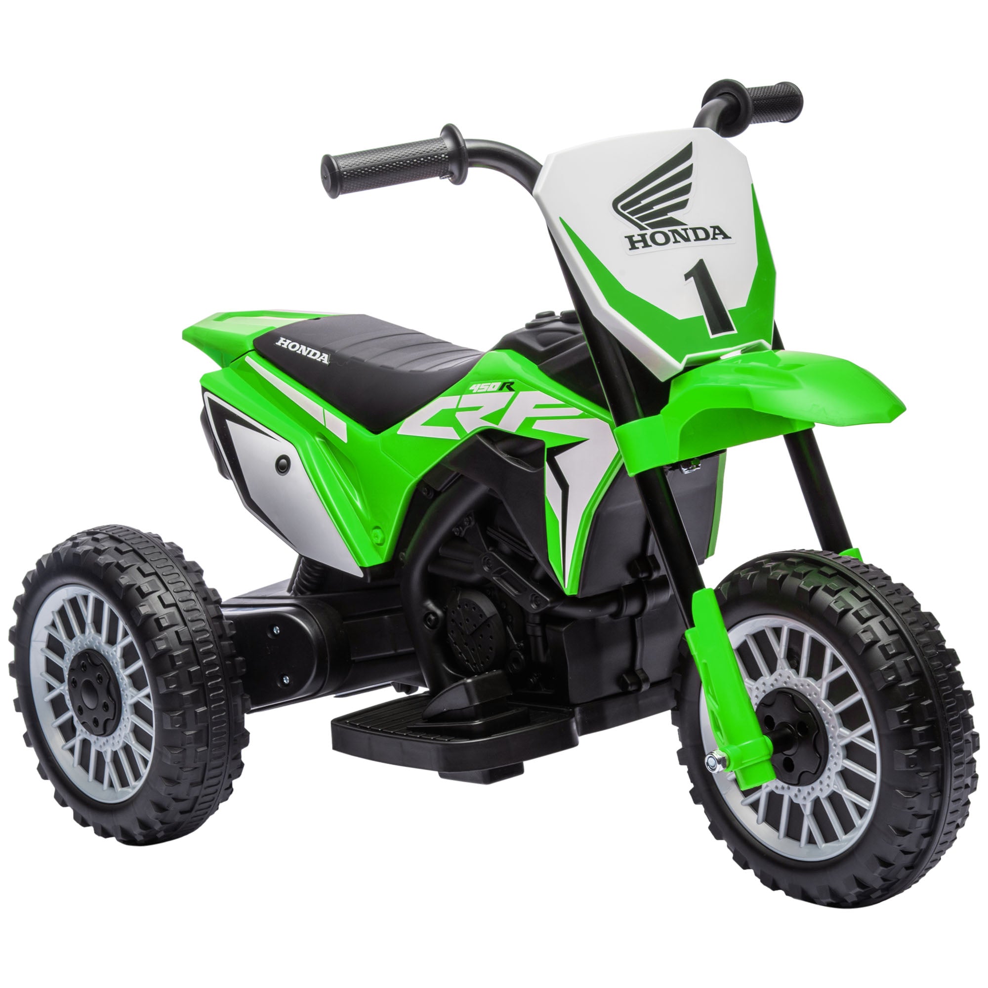 6V Kids Motorbike, Three-Wheel Kids Electric Bike with Horn, Startup Sound for Ages 18-36 Months
