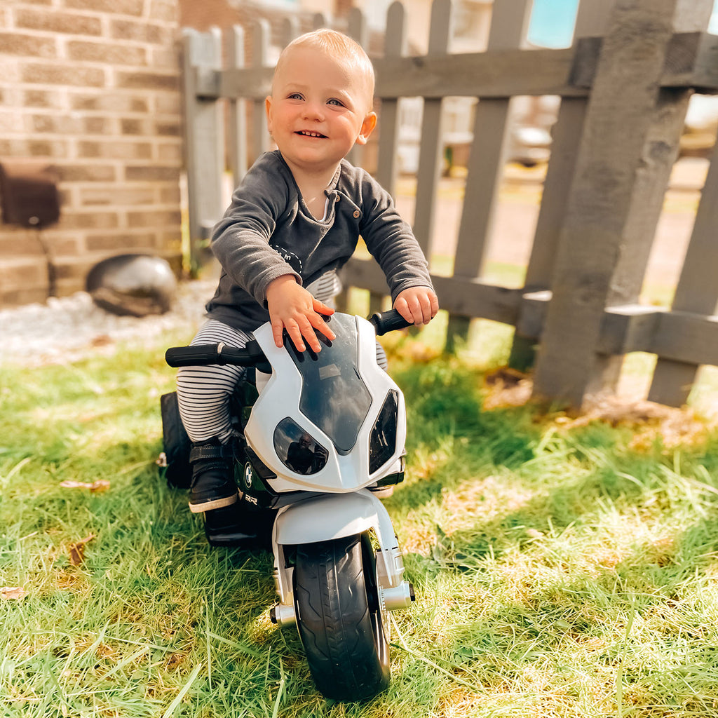 Electric Kids Ride on BMW Motorbike W/Headlights and Music, 6 V