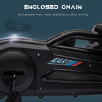 Kids Pedal Go Kart, with Adjustable Seat, EVA Wheels, Seat, Handbrake