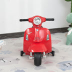 Vespa Licensed 6V Kids Electric Motorbike Ride On Motorcycle  Battery Powered for 18-36 Months with Horn Headlight