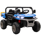 12V 2 Seater Kids Electric Ride-On Car with Electric Bucket, Remote Control