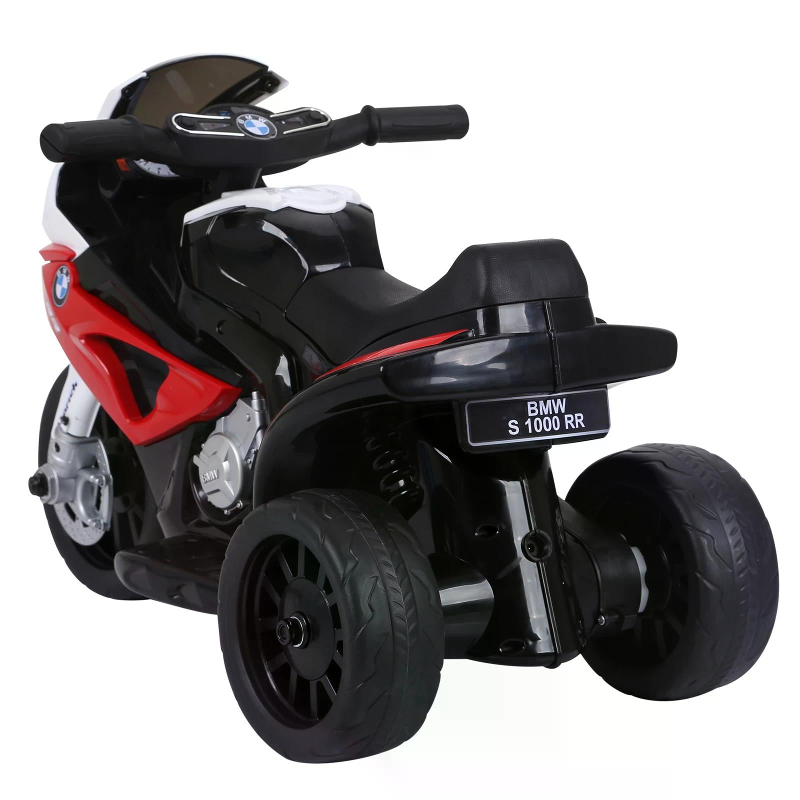 Electric Motorbike for Kids Ride on BMW Motorbike W/Headlights and Music, 6 V
