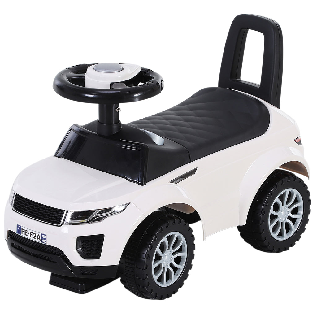 3-in-1 Ride On Car Foot To Floor Slider Toddler w/ Horn Steering Wheel NO POWER Manual Under Seat Storage Safe Design for 1-3 Year Old