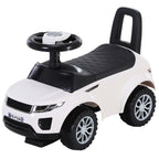3-in-1 Ride On Car Foot To Floor Slider Toddler w/ Horn Steering Wheel NO POWER Manual Under Seat Storage Safe Design for 1-3 Year Old