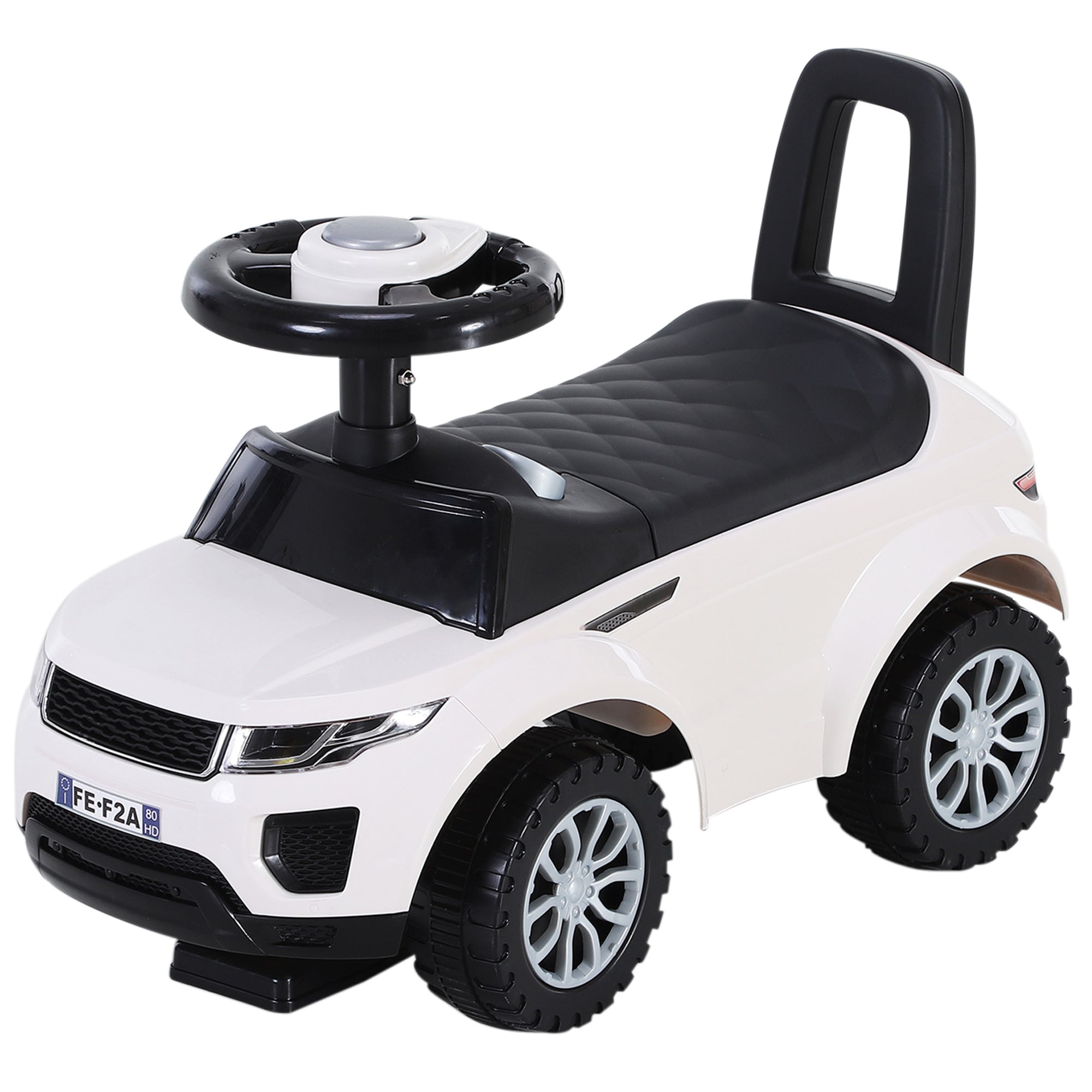 3-in-1 Ride On Car Foot To Floor Slider Toddler w/ Horn Steering Wheel NO POWER Manual Under Seat Storage Safe Design for 1-3 Year Old