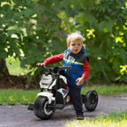 Motorcycle Design, 3 in 1 Toddler Trike, Sliding Car, Balance Bike with toy safety light, Music, Horn
