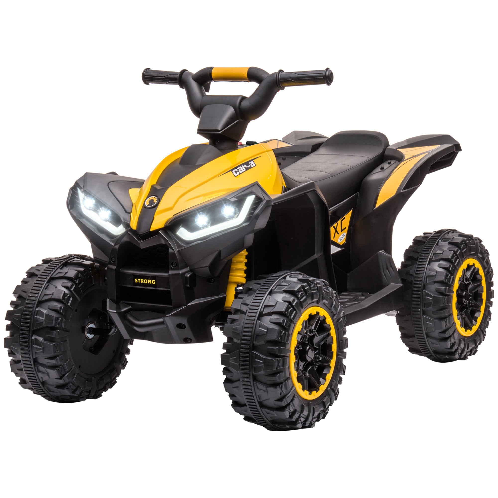 12V Ride-On Quad Bike w/ Music, Horn, for Ages 3+ Years