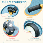 Kids Trike, Tricycle, with Adjustable Seat, Basket, Bell, for Ages 2-5 Years