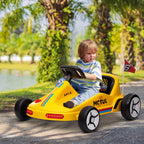 6V Electric Go Kart for Kids with Music, Light, Horn, for 3-5 Years