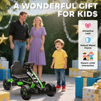 Pedal Go Kart for Kids Aged 3-6 Years, with Freewheel System, Brake, EVA Anti-Slip Wheels