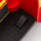 Ride On Fire Truck, 12V Kids Electric Car with Siren, Flashing Lights, Firefighting Tools, Music, Horn, Slow Start, Red