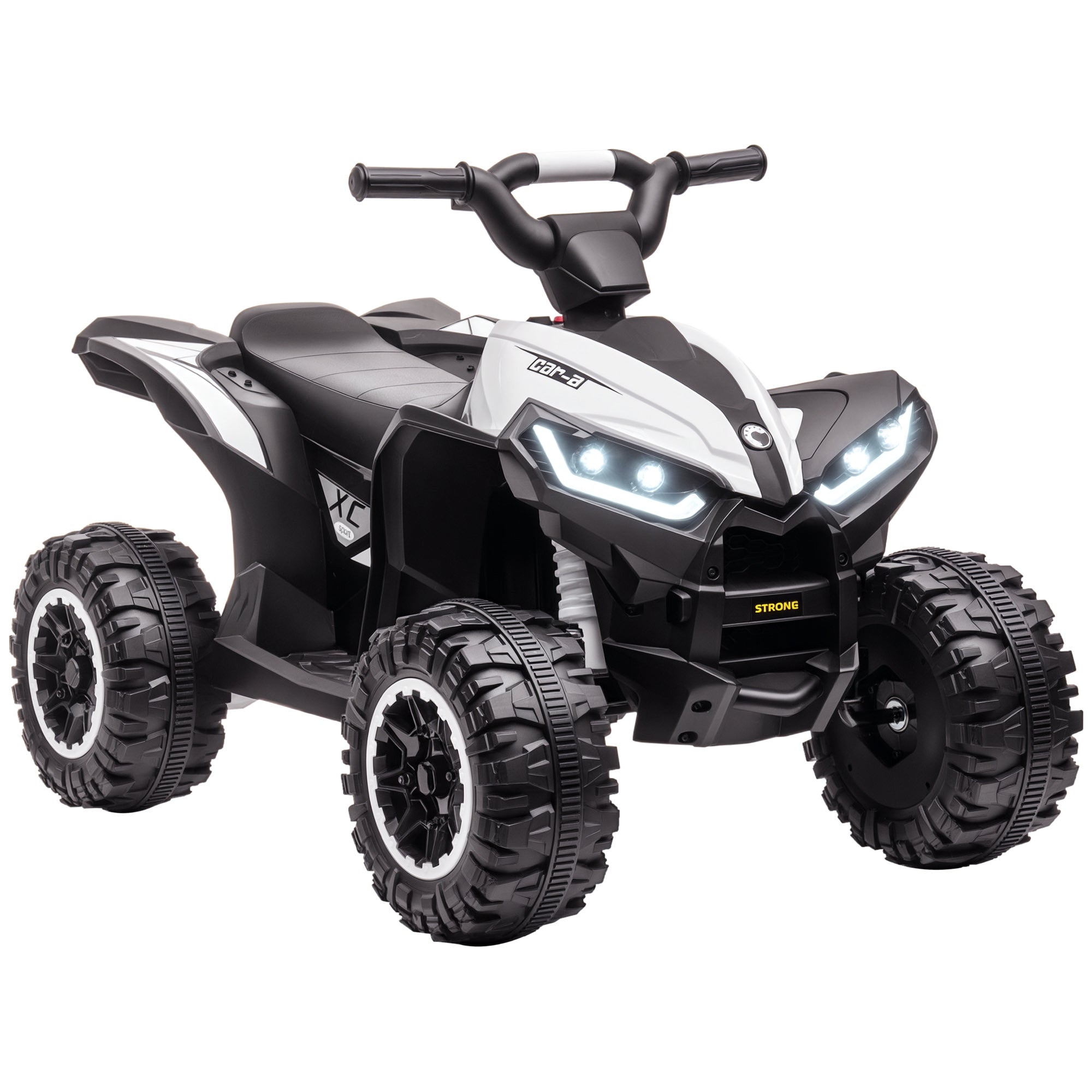 12V Ride-On Quad Bike w/ Music, Horn, for Ages 3-5 Years