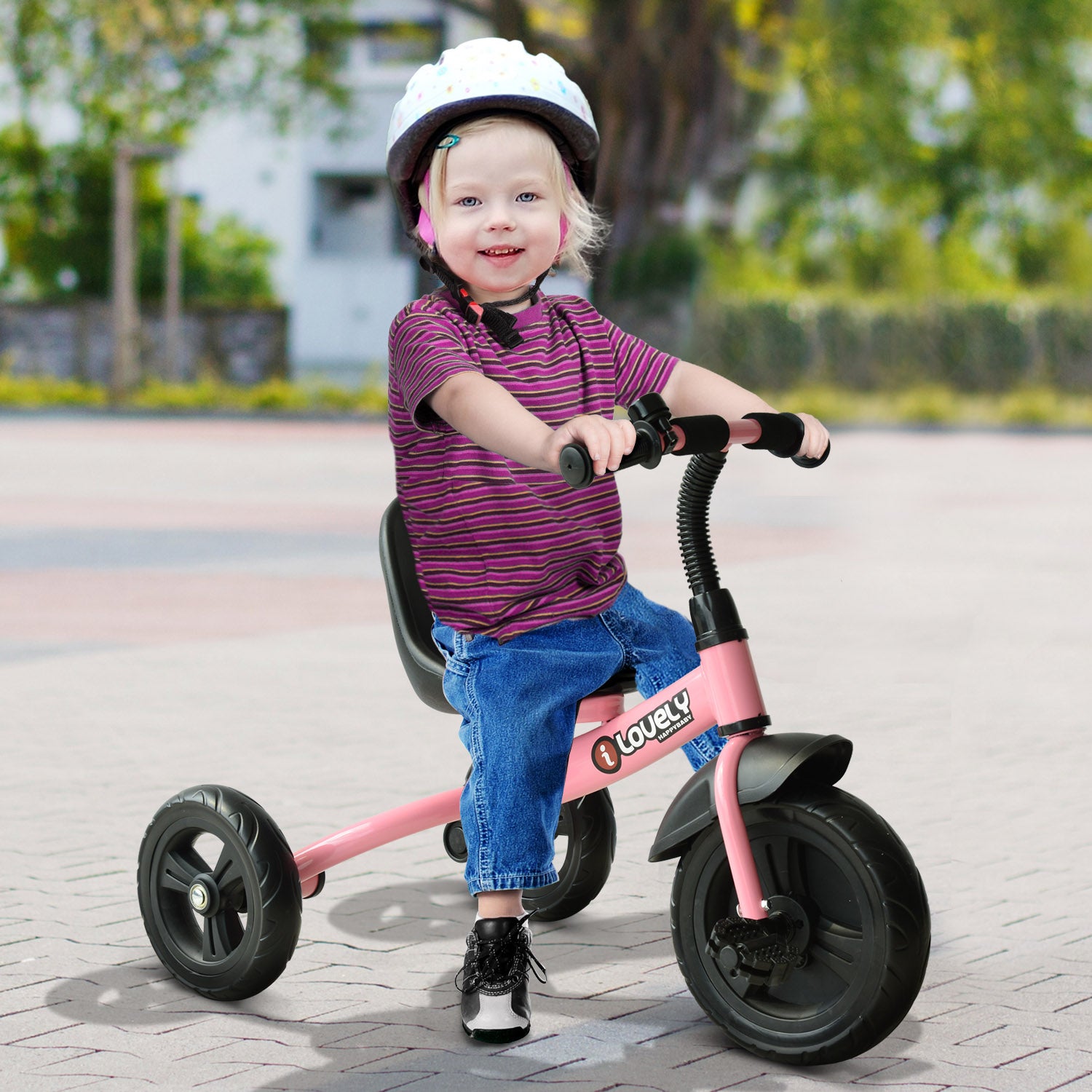 Kids Trike Toddler Tricycle Children Ride on 3 Wheels Bike For 1.5 - 4 Years