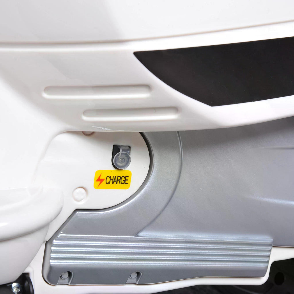 Kids Ride On Vespa Motorcycle W/LED Lights