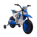 12V Kids Electric Motorcycle Ride-On, with Training Wheels, for Ages 3-6 Years