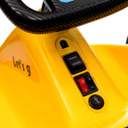 6V Electric Go Kart for Kids with Music, Light, Horn, for 3-5 Years