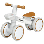 Kids Balance Bike for 1-3 Years Old with Adjustable Seat, Silent Wheels