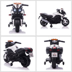 Kids Electric Motorbike 6V Ride on Motorcycle Vehicle w/ Lights Horn Sounds for 1.5-4 Years Old