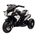 Kids Electric Motorcycle Ride-On Toy, with Three Wheels, Music, Horn, Lights