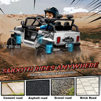 12V Battery Powered Kids Ride-On Car, Electric Truck w/ Spring Suspension, Remote, Music, Horn, Lights