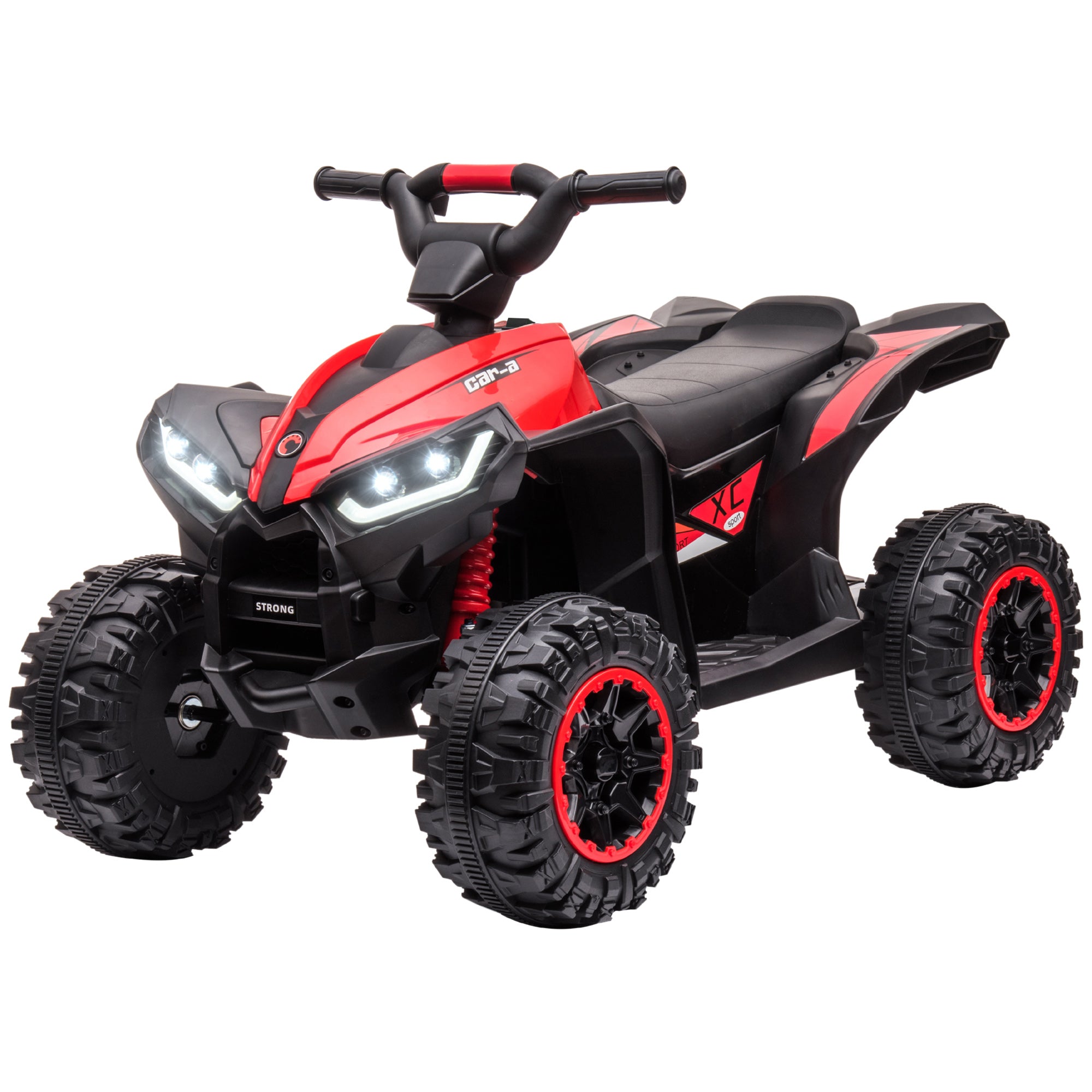 12V Ride-On Quad Bike w/ Music, Horn, for Ages 3-5 Years