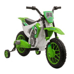 12V Kids Electric Motorcycle Ride-On, with Training Wheels, for Ages 3-6 Years