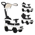 3 in 1 Kids Children Ride on Push Car Toddler Sliding Car G350 Licensed Walker Foot to Floor Slider Push-Along with Horn Steering Wheel NO POWER Manual