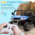 12V 2 Seater Kids Electric Ride-On Car with Electric Bucket, Remote Control