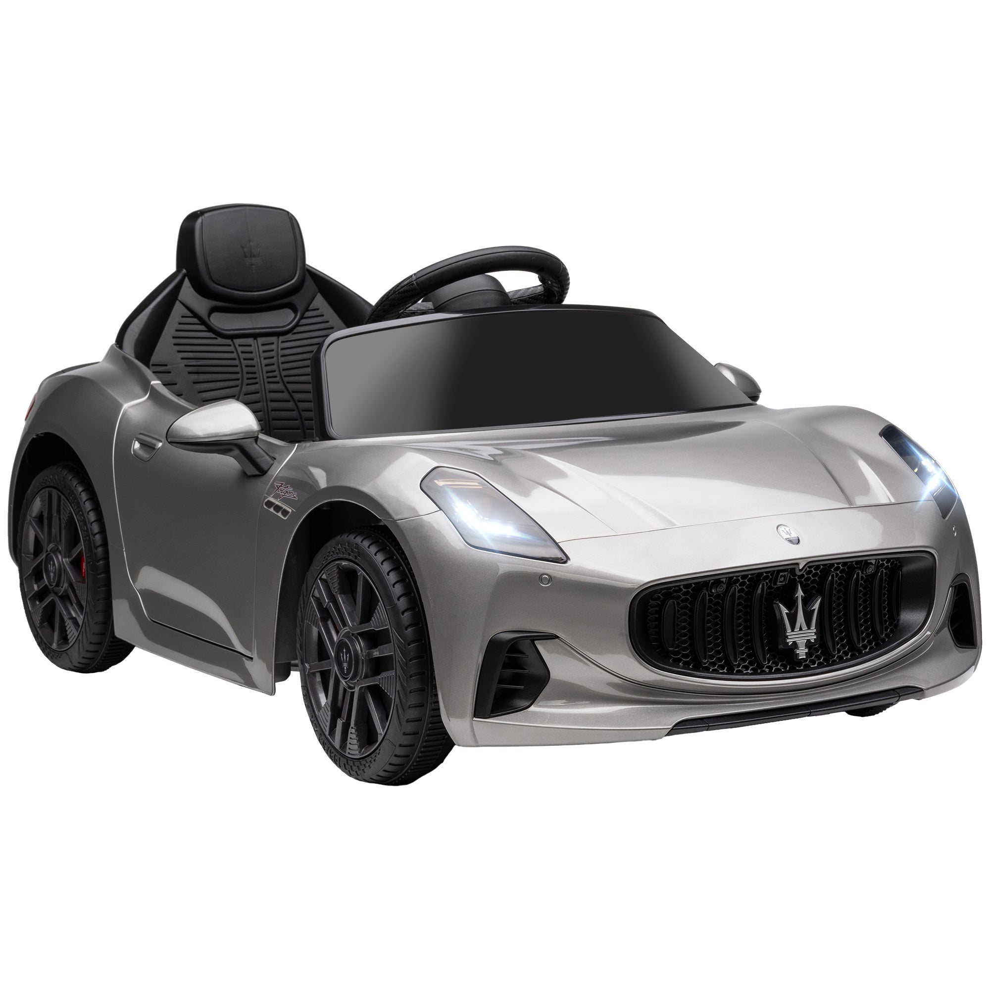 12V Maserati Gran Turismo Folgore Lincesed Kids Electric Car with Remote Control, Soft Start